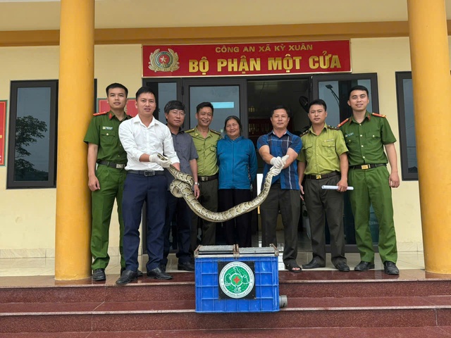 Người dân liên tiếp bắt được động vật quý hiếm trong vườn nhà - Ảnh 1.