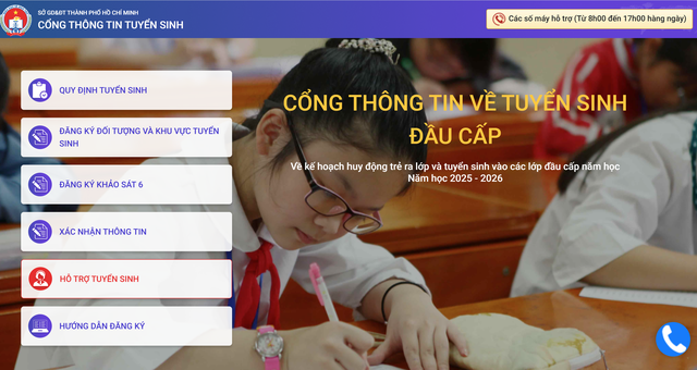 Hệ thống tuyển sinh đầu cấp TP.HCM ‘quay vòng vòng’: Sở GD-ĐT nói gì? Hệ thống tuyển sinh đầu cấp TP.HCM ‘quay vòng vòng’: Sở GD-ĐT nói gì?
