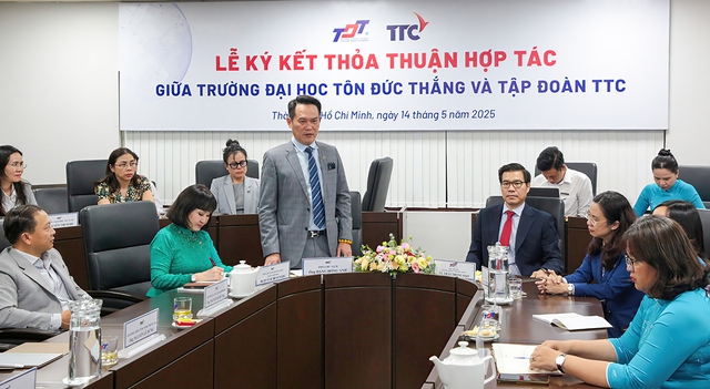 Tập đoàn TTC ký kết thỏa thuận hợp tác với Trường Đại học Tôn Đức Thắng- Ảnh 2. Tập đoàn TTC ký kết thỏa thuận hợp tác với Trường Đại học Tôn Đức Thắng- Ảnh 2.