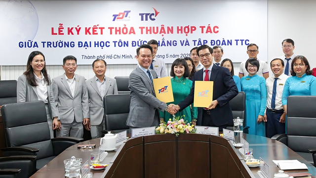 Tập đoàn TTC ký kết thỏa thuận hợp tác với Trường Đại học Tôn Đức Thắng- Ảnh 4. Tập đoàn TTC ký kết thỏa thuận hợp tác với Trường Đại học Tôn Đức Thắng- Ảnh 4.