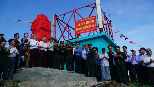 Bình Thuận: Hoàn thành công trình nâng cấp điểm cơ sở A6 trên đảo Hòn Hải - Ảnh 2. Bình Thuận: Hoàn thành công trình nâng cấp điểm cơ sở A6 trên đảo Hòn Hải - Ảnh 2.