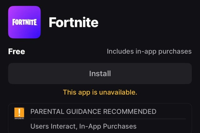Apple làm căng với Epic Games, chặn Fortnite trên toàn cầu Apple làm căng với Epic Games, chặn Fortnite trên toàn cầu