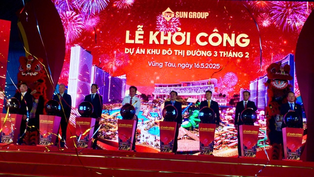 Sun Group khởi công khu đô thị biển 35.000 tỉ đồng ở Vũng Tàu Sun Group khởi công khu đô thị biển 35.000 tỉ đồng ở Vũng Tàu