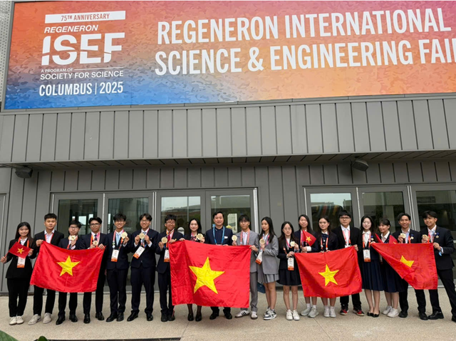 Học sinh Việt Nam giành thành tích cao nhất từ trước đến nay tại ISEF Học sinh Việt Nam giành thành tích cao nhất từ trước đến nay tại ISEF