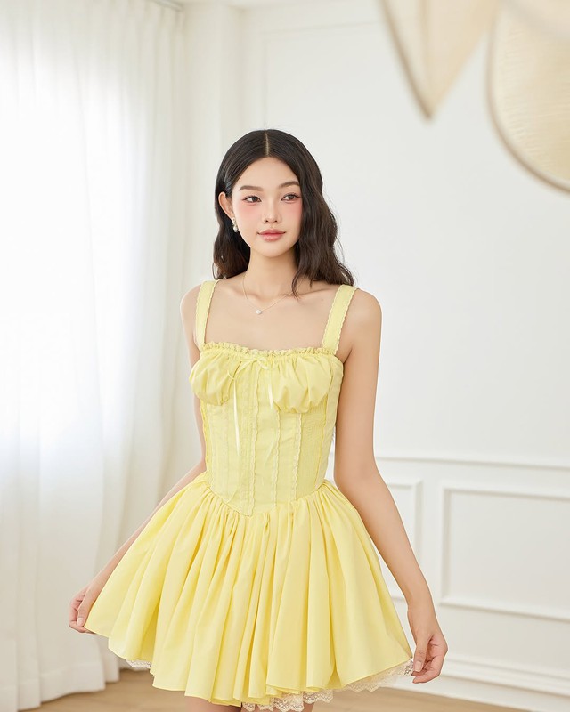 Sang chảnh , quyến rũ cùng váy cúp ngực cho phong cách thời trang 24 / 7 - Ảnh 6. Sang chảnh , quyến rũ cùng váy cúp ngực cho phong cách thời trang 24 / 7 - Ảnh 6.