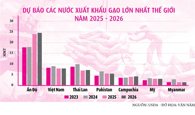 Vượt Thái Lan, gạo Việt sẽ đứng thứ 2 thế giới?- Ảnh 2. Vượt Thái Lan, gạo Việt sẽ đứng thứ 2 thế giới?- Ảnh 2.