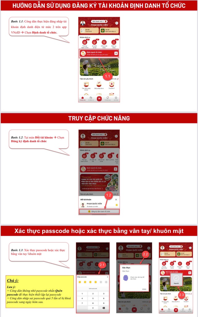 Công an TP.HCM yêu cầu cơ quan, tổ chức đăng ký tài khoản định danh điện tử - Ảnh 2.