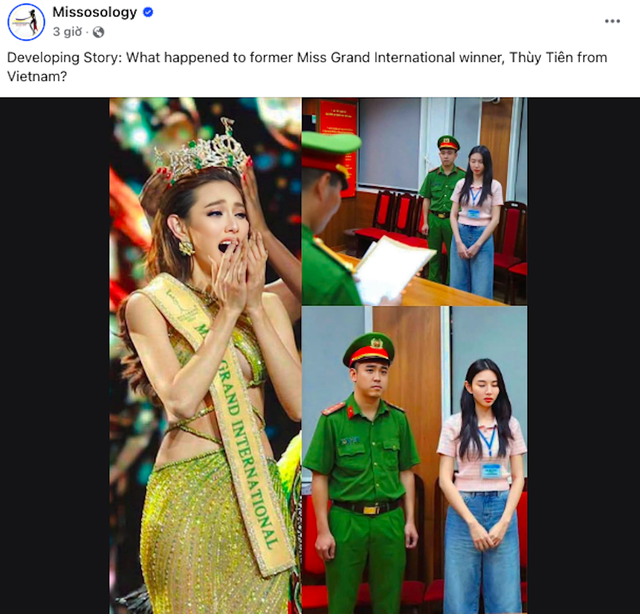 

Tối 19.5, chuyên trang Missosology mở ra cuộc bàn luận về những gì đang xảy ra với Thùy Tiên  