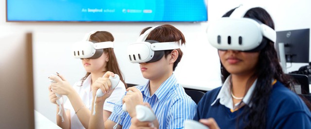 Trường Quốc tế Úc Sài Gòn đưa thực tế ảo và Metaverse vào chương trình học  - Ảnh 1.