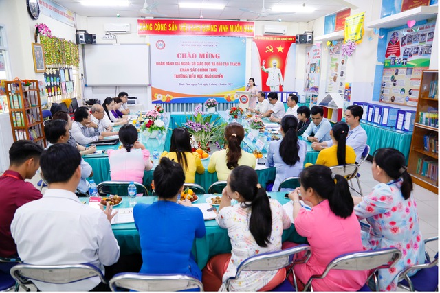 Trường tiểu học đông học sinh nhất TP.HCM: Hơn 5.000 em, 109 lớp - Ảnh 6.