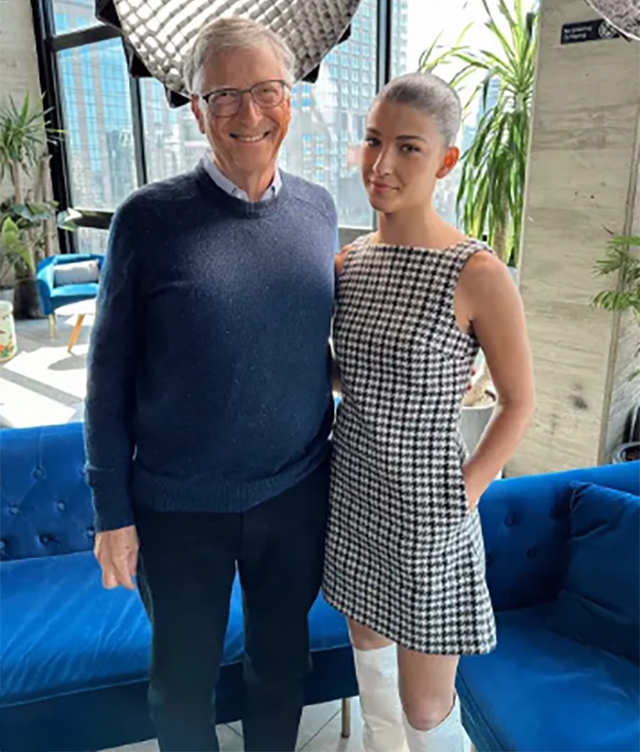 Con gái tiết lộ Bill Gates mắc chứng rối loạn tâm lý Con gái tiết lộ Bill Gates mắc chứng rối loạn tâm lý