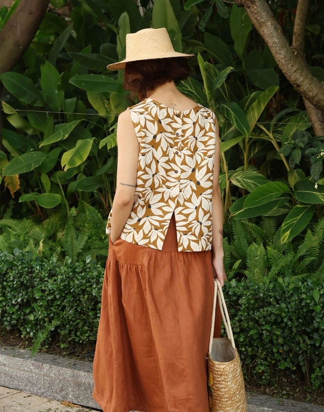 Mùa hè rực rỡ với 'floral revival' và họa tiết hoa vintage- Ảnh 8.