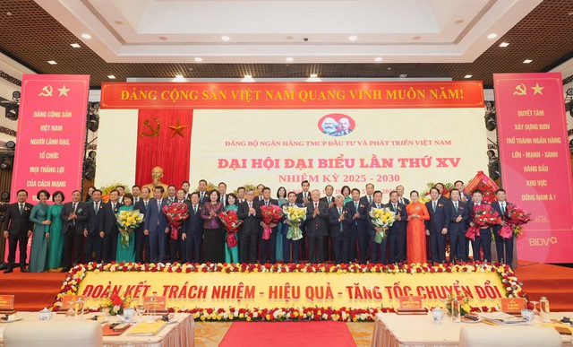 BIDV tổ chức th&agrave;nh c&ocirc;ng Đại hội đại biểu lần thứ XV, nhiệm kỳ 2025-2030 - Ảnh 4.