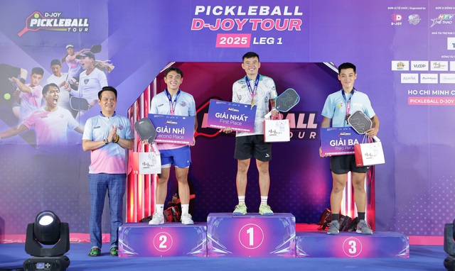 Giải Pickleball D-Joy Tour 2025 - Chặng 1: Hơn 626 trận đấu đỉnh cao - Ảnh 1.