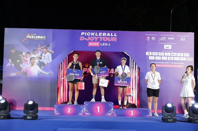 Giải Pickleball D-Joy Tour 2025 - Chặng 1: Hơn 626 trận đấu đỉnh cao - Ảnh 2.