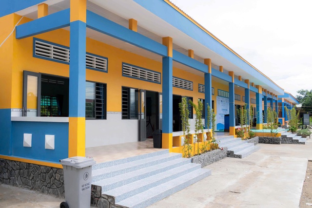 Khánh thành trường học sử dụng nguyên liệu bền vững Khánh thành trường học sử dụng nguyên liệu bền vững