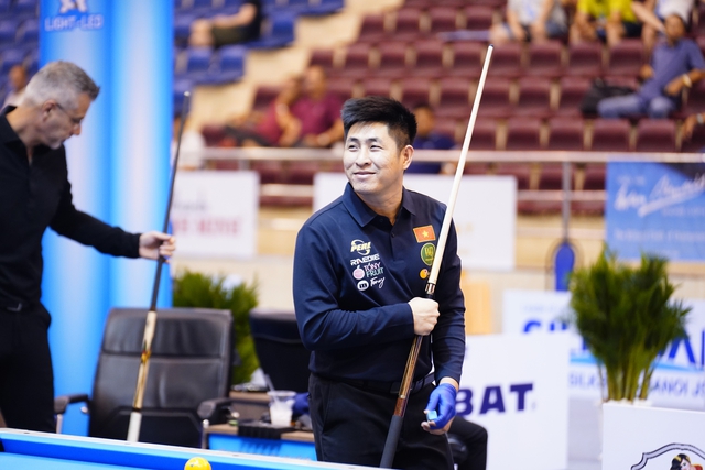 Billiards: Tài năng trẻ lại gây sốc, 8 cơ thủ Việt Nam hội ngộ thiên tài Caudron- Ảnh 2. Billiards: Tài năng trẻ lại gây sốc, 8 cơ thủ Việt Nam hội ngộ thiên tài Caudron- Ảnh 2.
