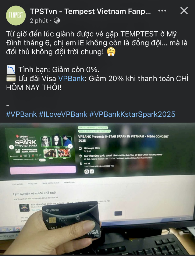 VPBank K-Star Spark: Vừa mở pre-sale 10.000 vé hết sạch, fan hẹn nhau 'quyết chiến' 14h nay - Ảnh 3. VPBank K-Star Spark: Vừa mở pre-sale 10.000 vé hết sạch, fan hẹn nhau 'quyết chiến' 14h nay - Ảnh 3.