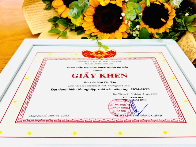 Bí quyết giúp nam sinh Bách khoa tốt nghiệp loại xuất sắc vượt tiến độ - Ảnh 2.