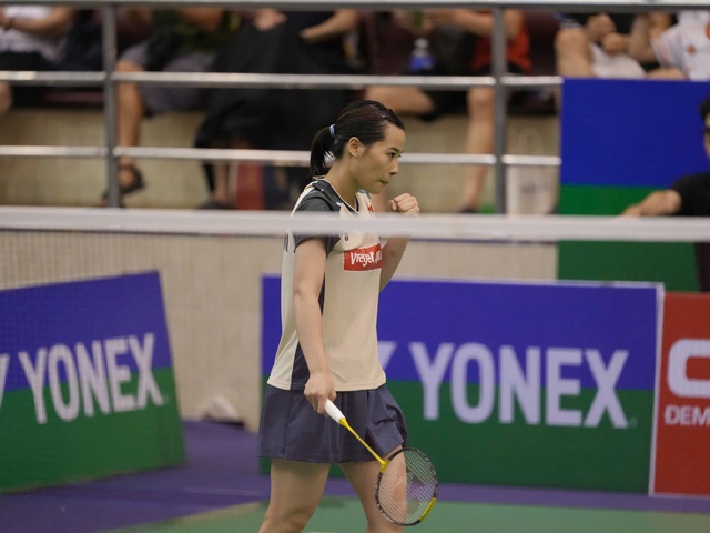 Thùy Linh thắng ngược ngoạn mục đối thủ mạnh Đan Mạch, vào tứ kết giải cầu lông Malaysia Masters- Ảnh 2. Thùy Linh thắng ngược ngoạn mục đối thủ mạnh Đan Mạch, vào tứ kết giải cầu lông Malaysia Masters- Ảnh 2.