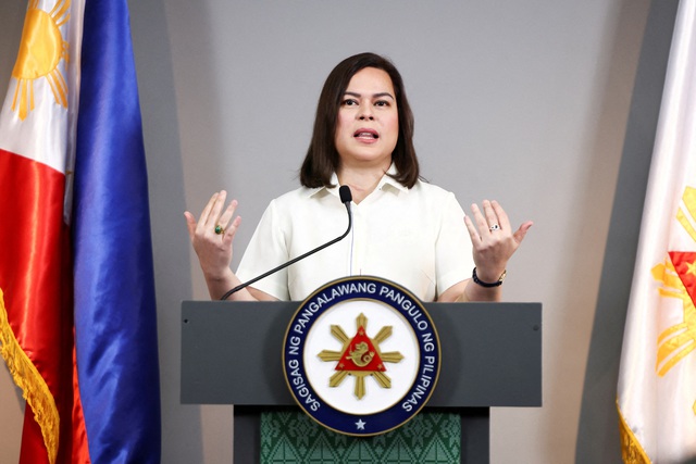 Rộ tin Philippines lên lịch luận tội Phó tổng thống Sara Duterte Rộ tin Philippines lên lịch luận tội Phó tổng thống Sara Duterte