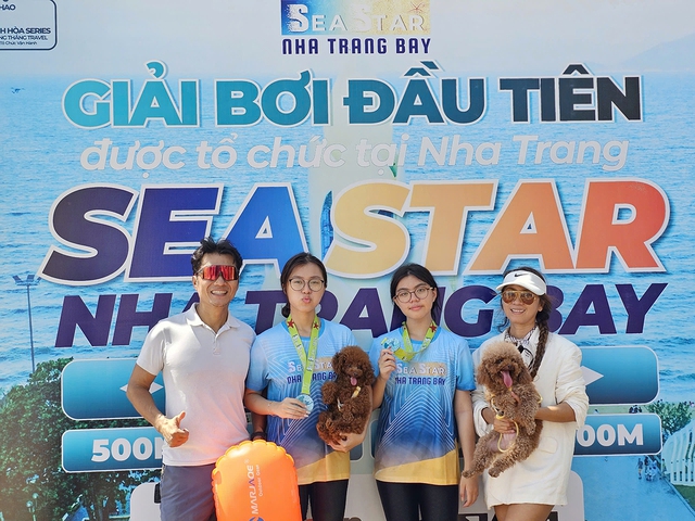 Sea Star Nha Trang 2025: Giải bơi biển bùng nổ truyền thông, hứa hẹn cuồng nhiệt- Ảnh 4. Sea Star Nha Trang 2025: Giải bơi biển bùng nổ truyền thông, hứa hẹn cuồng nhiệt- Ảnh 4.