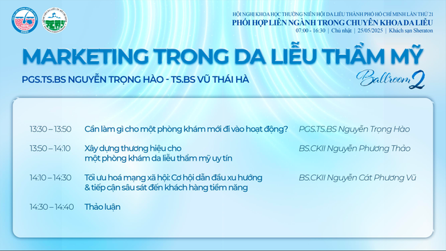 Rejuvaskin tham dự cùng Hội Da liễu thành phố Hồ Chí Minh- Ảnh 6. Rejuvaskin tham dự cùng Hội Da liễu thành phố Hồ Chí Minh- Ảnh 6.