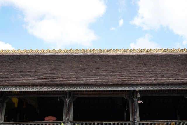 Độc đáo chùa Khmer miền Tây: Sala bằng gỗ quý từ Campuchia đưa về theo đường biển- Ảnh 3. Độc đáo chùa Khmer miền Tây: Sala bằng gỗ quý từ Campuchia đưa về theo đường biển- Ảnh 3.
