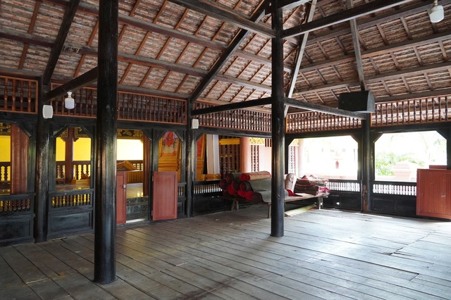 Độc đáo chùa Khmer miền Tây: Sala bằng gỗ quý từ Campuchia đưa về theo đường biển- Ảnh 7. Độc đáo chùa Khmer miền Tây: Sala bằng gỗ quý từ Campuchia đưa về theo đường biển- Ảnh 7.