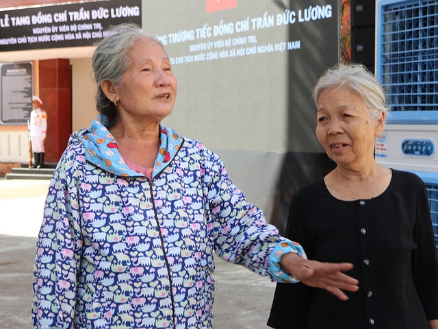 Hometown bids farewell to outstanding son Tran Duc Luong - Photo 3.