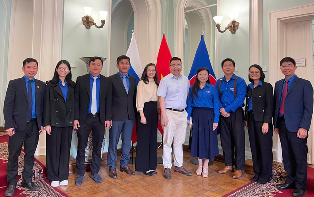 T.Ư Đoàn thúc đẩy hợp tác thanh niên Việt - Nga - Ảnh 2. T.Ư Đoàn thúc đẩy hợp tác thanh niên Việt - Nga - Ảnh 2.