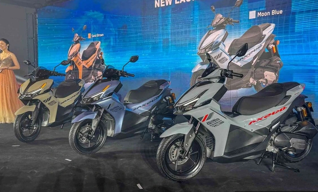 Xe tay ga Trung Quốc dáng sang trang bị ngang SH160i, cạnh tranh Yamaha NVX - Ảnh 3.