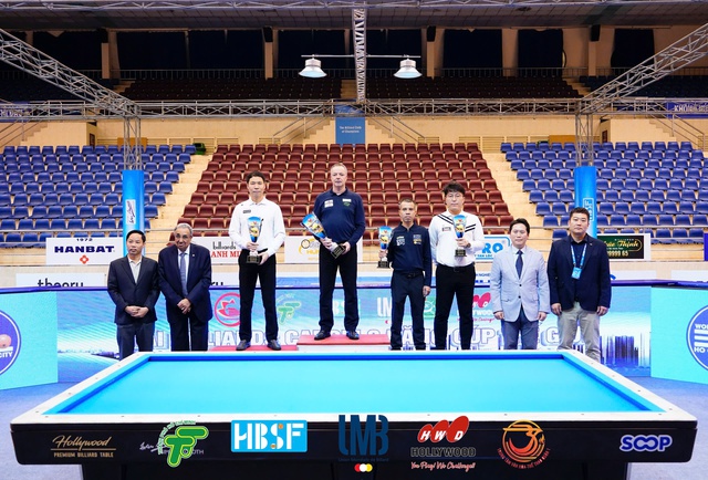 Billiards: Dick Jaspers vô địch thuyết phục tại World Cup TP.HCM 2025- Ảnh 2. Billiards: Dick Jaspers vô địch thuyết phục tại World Cup TP.HCM 2025- Ảnh 2.