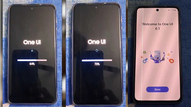 Cập nhật One UI khiến Galaxy S21 FE bị sọc xanh màn hình - Ảnh 1. Cập nhật One UI khiến Galaxy S21 FE bị sọc xanh màn hình - Ảnh 1.