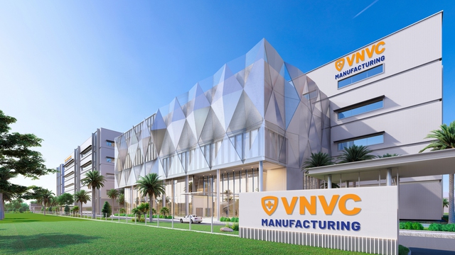 Tổng thống Ph&aacute;p Macron bấm n&uacute;t khởi c&ocirc;ng Nh&agrave; m&aacute;y Vắc xin v&agrave; Sinh phẩm VNVC - Ảnh 2.