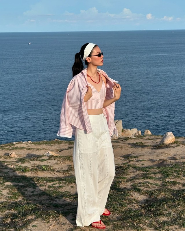 Quần vải mềm, món đồ hữu dụng và thoáng đãng khi hè về- Ảnh 1.