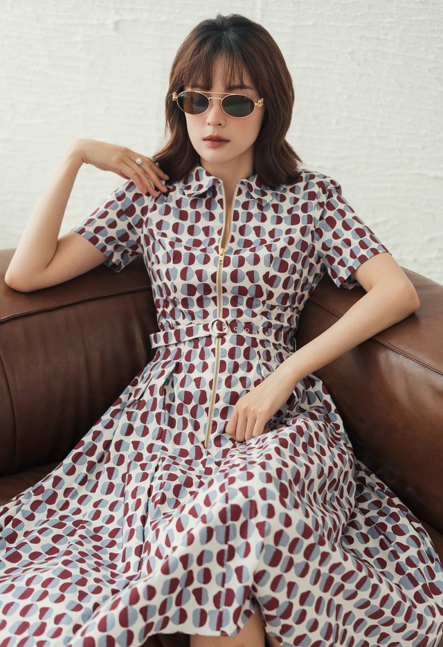 Váy sơ mi voan tơ, cotton thêu mát nhẹ đẹp nhất mùa hạ- Ảnh 5. Váy sơ mi voan tơ, cotton thêu mát nhẹ đẹp nhất mùa hạ- Ảnh 5.