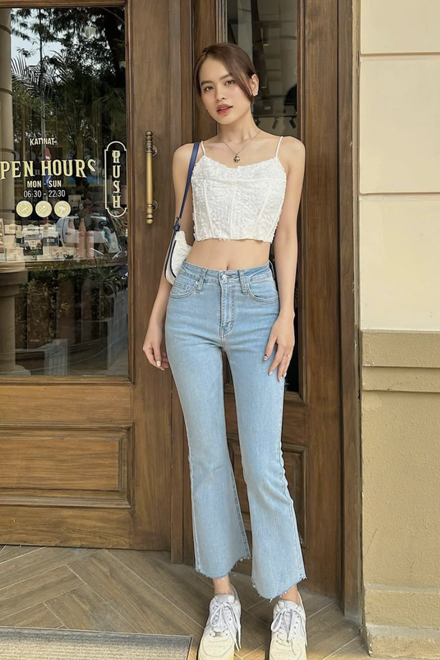 Áo crop top không thể thiếu trong tủ đồ mùa hè của nàng cá tính- Ảnh 7.