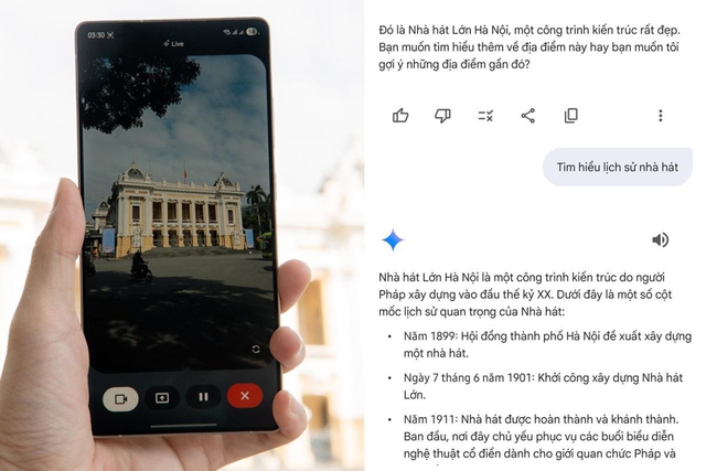Trải nghiệm kh&aacute;m ph&aacute; H&agrave; Nội bằng Gemini Live tr&ecirc;n Galaxy S25 Series - Ảnh 4.