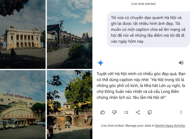 Trải nghiệm kh&aacute;m ph&aacute; H&agrave; Nội bằng Gemini Live tr&ecirc;n Galaxy S25 Series - Ảnh 5.