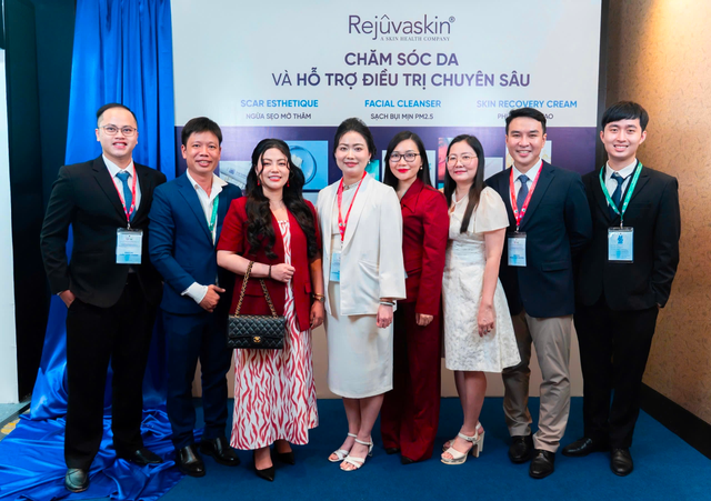 Rejuvaskin ghi dấu tại Hội nghị Khoa học Thường niên Hội Da liễu TP.HCM lần thứ 21- Ảnh 1.