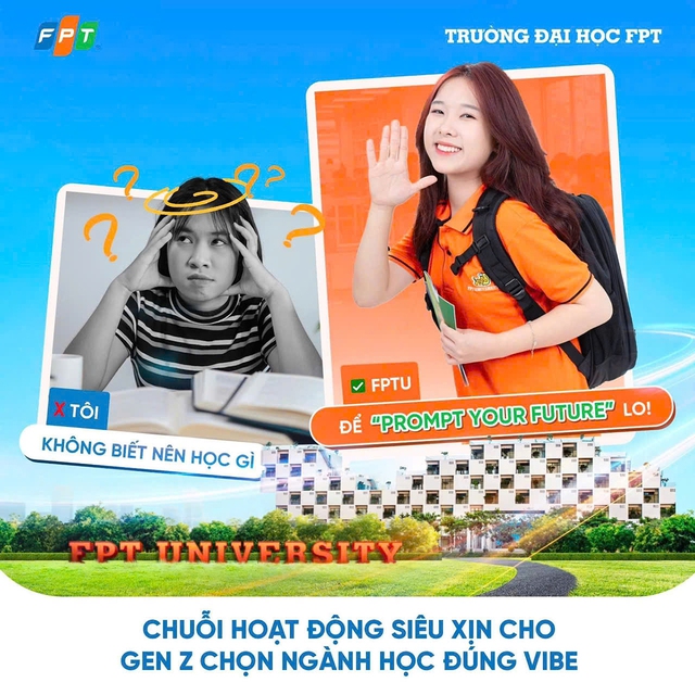 FPTU ra mắt chuỗi hoạt động ‘Prompt your Future’ đồng hành cùng genZ kiến tạo tương lai- Ảnh 1. FPTU ra mắt chuỗi hoạt động ‘Prompt your Future’ đồng hành cùng genZ kiến tạo tương lai- Ảnh 1.