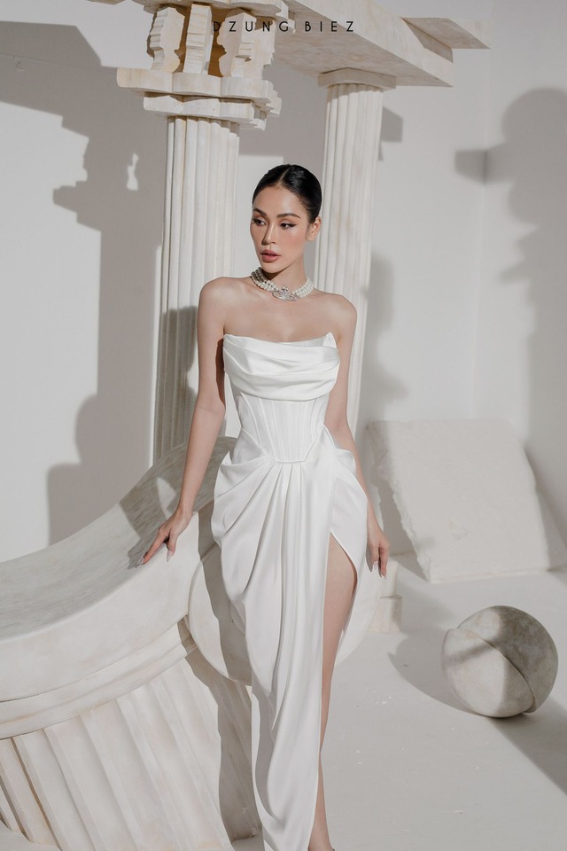 Cảm nhận sự thanh thoát như nàng thơ từ những chiếc đầm lụa - Ảnh 5.