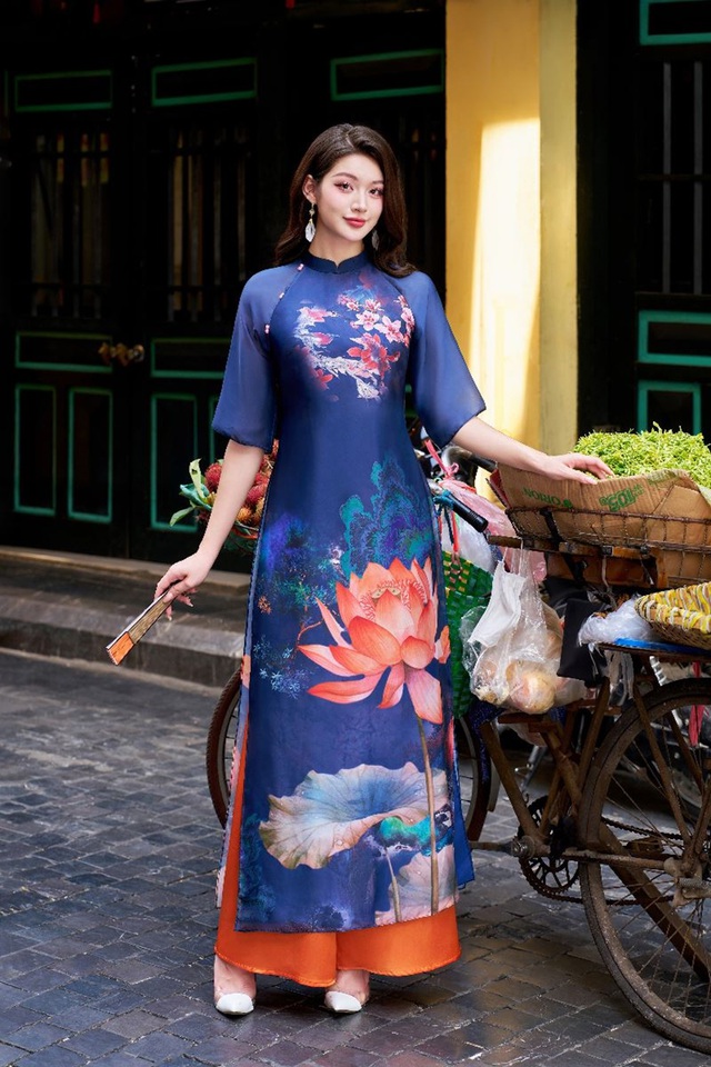 Áo dài truyền thống: Dáng xưa còn đó, hồn Việt còn đây - Ảnh 3.
