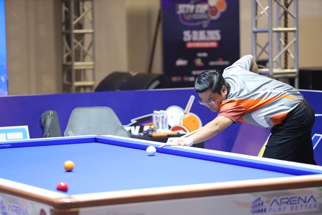Nhiều bất ngờ ở giải billiards carom 3 băng quốc tế SCTV Cup- Ảnh 1.