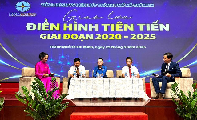 Tuyên dương 182 cá nhân và tập thể điển hình tiên tiến ở EVNHCMC - Ảnh 1.