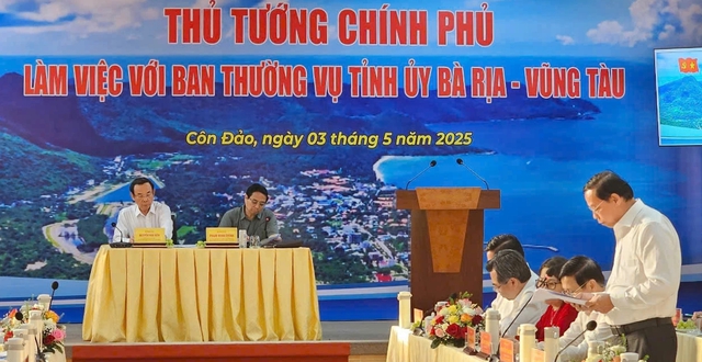 Bà Rịa – Vũng Tàu kiến nghị Thủ tướng gỡ khó để tăng trưởng hai con số Bà Rịa – Vũng Tàu kiến nghị Thủ tướng gỡ khó để tăng trưởng hai con số