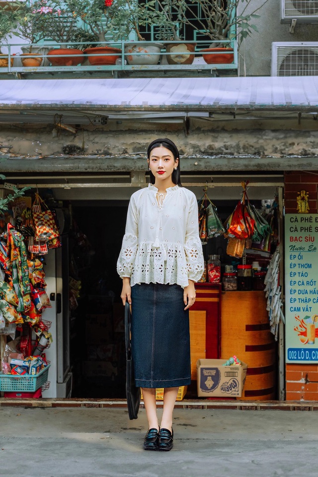 Tôn dáng với áo babydoll cho nàng có vóc người nhỏ nhắn- Ảnh 2.