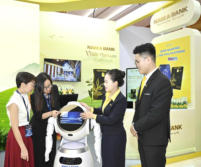 Tỷ lệ giao dịch online của Nam A Bank đạt trên 97%- Ảnh 1.