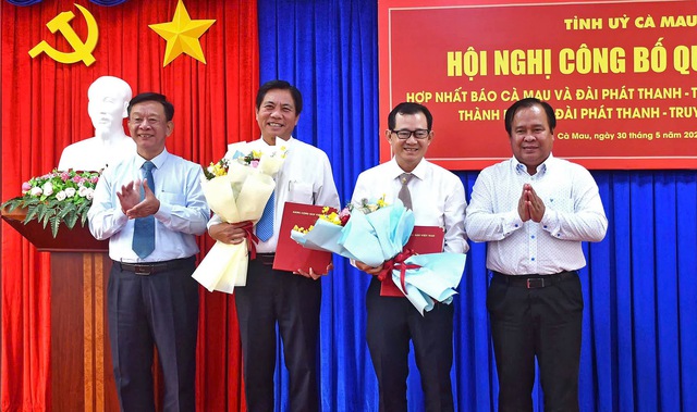 Cà Mau hợp nhất báo và đài: Bước chuyển từ cơ học sang tích hợp số - Ảnh 1.